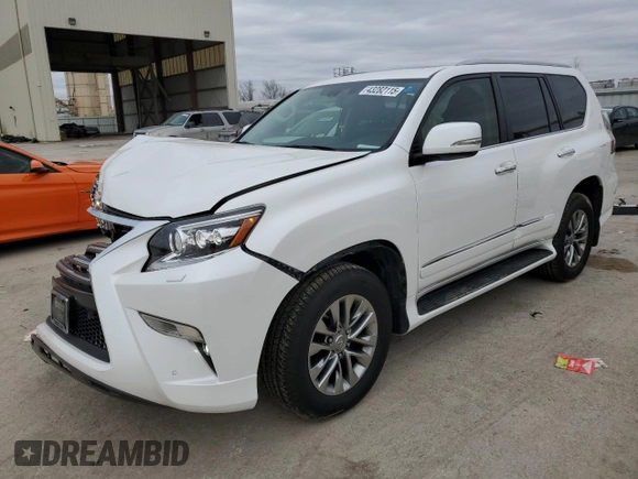 2017 Lexus GX 460 с VIN JTJJM7FX0H5173812, выставлен на аукционе Copart как лот 43282115 с пробегом 131 577 миль миль и Списание • Salvage title. История ставок и продаж доступна на DreamBid. Изображение 1.
