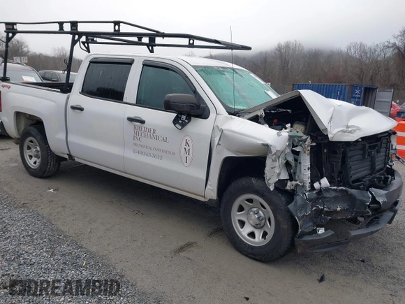 2018 Chevrolet Silverado 1500 Work Truck with VIN 3GCUKNEC2JG639635, listed as a IAAI auction lot 41140556 with 60,998 mi miles. Bid and sale history available at carsss.com. Image 1.