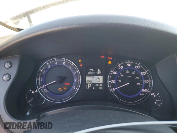 2014 Infiniti QX50 Journey with VIN JN1BJ0HP5EM210541, listed as a Copart auction lot 72334234 with 108,346 mi miles and Salvage Title. Bid and sale history available at carsss.com. Image 9.