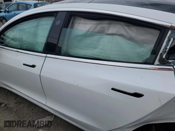 2019 Tesla Model 3 Mid Range with VIN 5YJ3E1EA8KF466382, listed as a Copart auction lot 46578205 with Not Provided miles and Salvage Title. Bid and sale history available at DreamBid. Image 8.