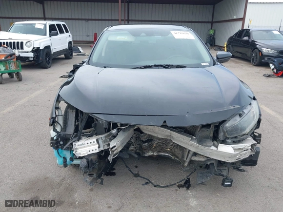 2019 Honda Civic Sedan LX with VIN 2HGFC2F65KH520171, listed as a IAAI auction lot 41725830 with 107,558 mi miles. Bid and sale history available at carsss.com. Image 13.