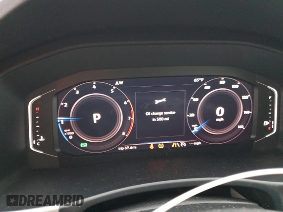 2019 Volkswagen Atlas SEL with VIN 1V2ER2CA7KC607587, listed as a Copart auction lot 43619275 with 125,184 mi miles and Clean title. Bid and sale history available at DreamBid. Image 9.