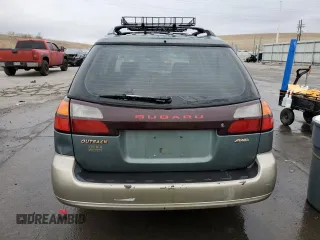 2002 Subaru Legacy Outback with VIN 4S3BH665826662609, listed as a Copart auction lot 48392445 with 198,448 mi miles and Salvage title. Bid and sale history available at DreamBid. Image 6.