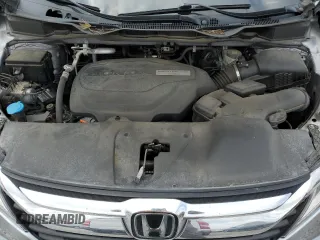 2020 Honda Odyssey EX-L with VIN 5FNRL6H72LB048687, listed as a Copart auction lot 51495345 with 54,121 mi miles and Salvage Title. Bid and sale history available at carsss.com. Image 12.