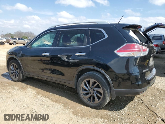 2016 Nissan Rogue SL with VIN 5N1AT2MT9GC770360, listed as a Copart auction lot 49128465 with 157,934 mi miles and Salvage Title. Bid and sale history available at carsss.com. Image 2.