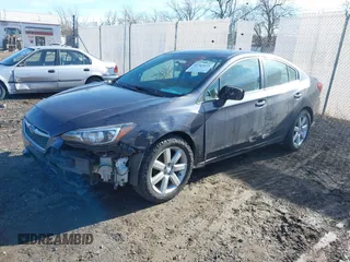2017 Subaru Impreza with VIN 4S3GKAA62H3605343, listed as a IAAI auction lot 41703025 with 111,815 mi miles. Bid and sale history available at carsss.com. Image 2.