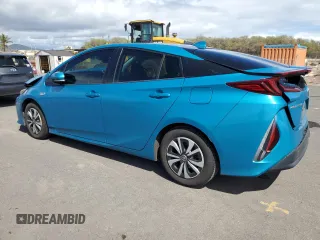 2018 Toyota Prius Plus with VIN JTDKARFP3J3093322, listed as a Copart auction lot 45608465 with 75,442 mi miles and Salvage Title. Bid and sale history available at DreamBid. Image 2.