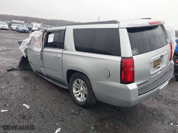 2016 Chevrolet Suburban LT with VIN 1GNSKHKC5GR346521, listed as a IAAI auction lot 41118594 with 31,855 mi miles. Bid and sale history available at carsss.com. Image 3.