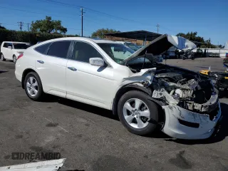 2010 Honda Accord Crosstour EX with VIN 5J6TF1H34AL004160, listed as a Copart auction lot 76813214 with 144,195 mi miles and Salvage Title. Bid and sale history available at carsss.com. Image 4.