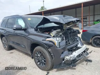 2024 Toyota Sequoia SR5 with VIN 7SVAAABA3RX023991, listed as a IAAI auction lot 41737415 with 33,145 mi miles. Bid and sale history available at carsss.com. Image 18.