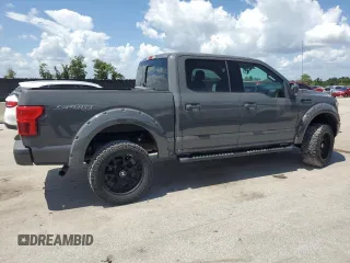 2018 Ford F-150 XL with VIN 1FTEW1EG6JFD93727, listed as a Copart auction lot 65403215 with 187,340 mi miles and Clean title. Bid and sale history available at DreamBid. Image 3.