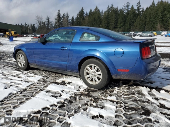 2008 Ford Mustang Deluxe with VIN 1ZVHT80N285119782, listed as a Copart auction lot 45427905 with 109,286 mi miles and Salvage Title. Bid and sale history available at carsss.com. Image 2.