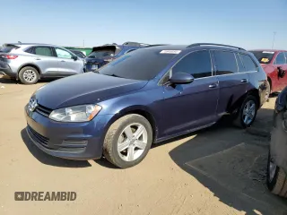 2015 Volkswagen Golf SportWagen TDI SE with VIN 3VWFA7AU4FM504149, listed as a Copart auction lot 75946894 with 89,199 mi miles and Salvage Title. Bid and sale history available at carsss.com. Image 1.