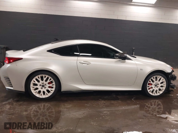 2016 Lexus RC 300 with VIN JTHSM5BC6G5000114, listed as a IAAI auction lot 41608559 with 156,692 mi miles. Bid and sale history available at carsss.com. Image 13.