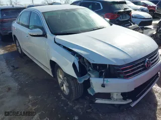 2016 Volkswagen Passat 1.8T S with VIN 1VWAS7A35GC015437, listed as a IAAI auction lot 41403316 with 167,873 mi miles. Bid and sale history available at carsss.com. Image 1.