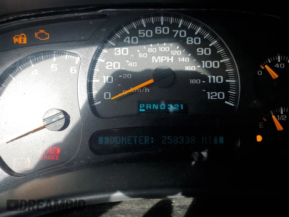 2003 GMC Yukon SLT with VIN 1GKEC13V93J286203, listed as a Copart auction lot 81538984 with 258,338 mi miles and Salvage Title. Bid and sale history available at carsss.com. Image 9.