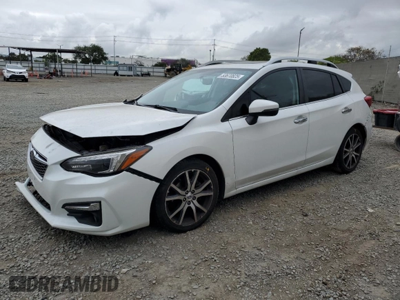 2018 Subaru Impreza Limited z VIN 4S3GTAU66J3741554, wystawiony jako Copart lot #53670825 z przebiegiem 93 308 mil mil oraz Szkoda całkowita • Salvage title. Historia ofert i sprzedaży dostępna na DreamBid. Obrazek 1.