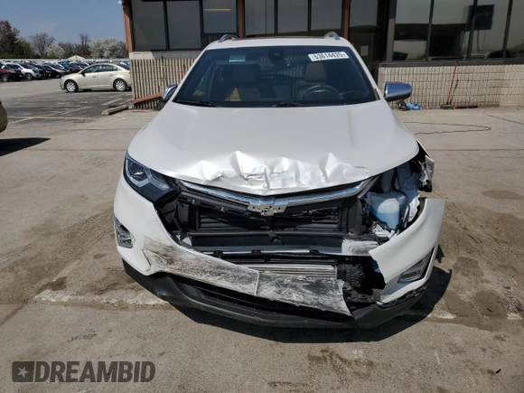 2021 Chevrolet Equinox Premier z VIN 3GNAXNEV6MS115077, wystawiony jako Copart lot #53614425 z przebiegiem 50 438 mil mil oraz Szkoda całkowita • Salvage title. Historia ofert i sprzedaży dostępna na DreamBid. Obrazek 5.