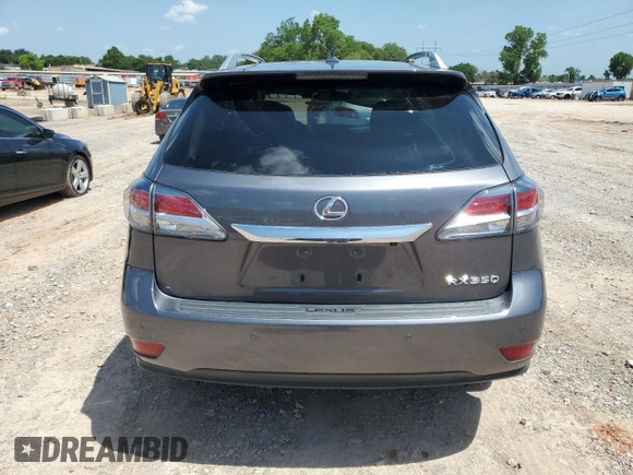 2013 Lexus RX 350 с VIN 2T2ZK1BA4DC126172, выставлен на аукционе Copart как лот 61256515 с пробегом 85 292 миль миль и Списание • Salvage title. История ставок и продаж доступна на DreamBid. Изображение 6.