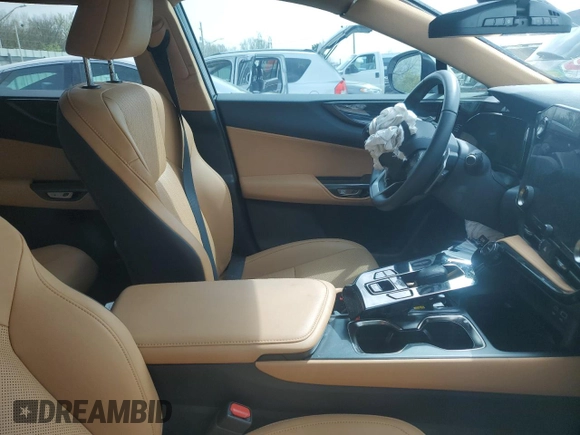 2024 Lexus NX with VIN JTJGKCEZ8R2034364, listed as a Copart auction lot 49850105 with 0 mi miles and Salvage Title. Bid and sale history available at carsss.com. Image 5.