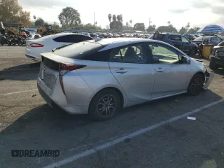 2017 Toyota Prius Two with VIN JTDKBRFU8H3567035, listed as a Copart auction lot 86498194 with 66,994 mi miles and Salvage Title. Bid and sale history available at DreamBid. Image 3.