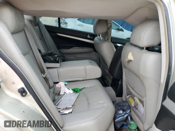 2007 Infiniti G35 Sport with VIN JNKBV61E57M703179, listed as a Copart auction lot 78223534 with 174,623 mi miles and Salvage Title. Bid and sale history available at DreamBid. Image 10.