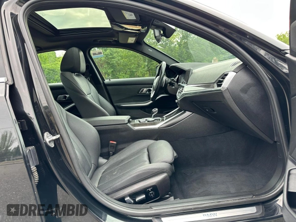 2020 BMW 3 Series 330i xDrive with VIN 3MW5R7J06L8B21397, listed as a Copart auction lot 63053055 with 108,175 mi miles and Clean title. Bid and sale history available at DreamBid. Image 8.