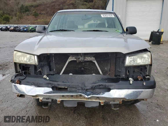 2003 Chevrolet Silverado 1500 with VIN 2GCEK19V731102554, listed as a Copart auction lot 83031934 with 279,206 mi miles and Salvage Title. Bid and sale history available at carsss.com. Image 5.