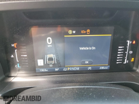 2024 Ford Ranger XLT with VIN 1FTER4HHXRLE73722, listed as a Copart auction lot 51319495 with 130 mi miles and Salvage title. Bid and sale history available at DreamBid. Image 9.