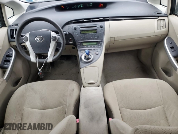 2011 Toyota Prius I with VIN JTDKN3DU4B0293302, listed as a Copart auction lot 51790605 with 217,721 mi miles and Salvage Title. Bid and sale history available at carsss.com. Image 8.