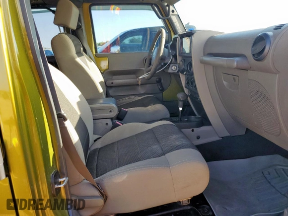 2007 Jeep Wrangler Unlimited X with VIN 1J4GB39197L207883, listed as a Copart auction lot 58778195 with 173,262 mi miles and Salvage title. Bid and sale history available at DreamBid. Image 7.