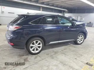 2010 Lexus RX 350 with VIN 2T2ZK1BA6AC024545, listed as a Copart auction lot 59081195 with 177,587 mi miles and Salvage title. Bid and sale history available at DreamBid. Image 3.