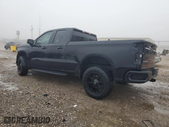 2021 Chevrolet Silverado 1500 Custom with VIN 1GCRWBEK6MZ254003, listed as a Copart auction lot 42104045 with 52,684 mi miles and Salvage Title. Bid and sale history available at DreamBid. Image 2.