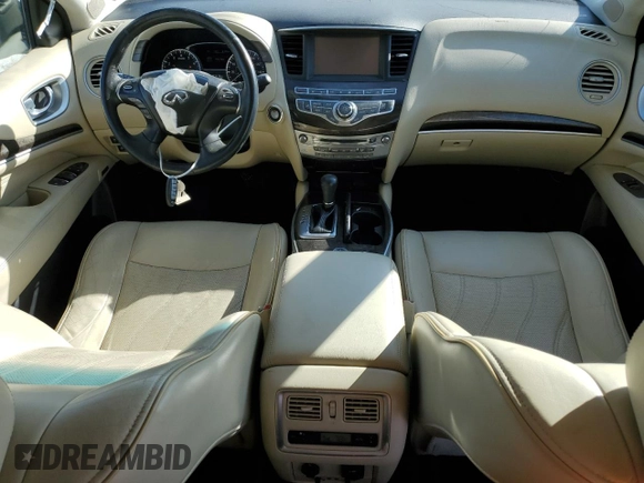 2015 Infiniti QX60 with VIN 5N1AL0MM5FC527690, listed as a Copart auction lot 45763045 with 157,179 mi miles and Salvage Title. Bid and sale history available at DreamBid. Image 8.
