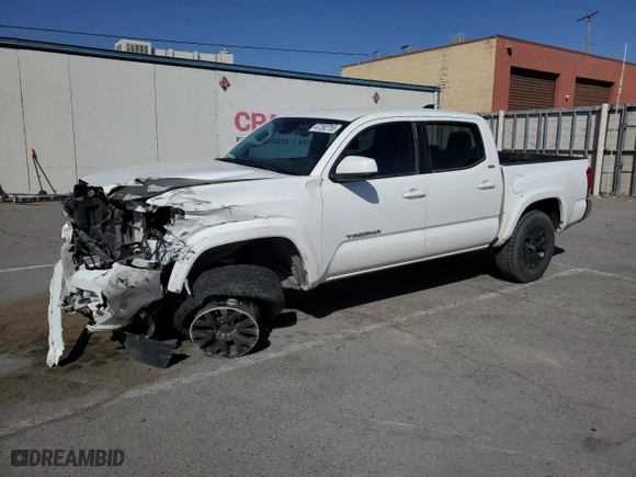 2022 Toyota Tacoma 4WD SR with VIN 3TMCZ5AN6NM462044, listed as a Copart auction lot 47292755 with 64,596 mi miles and Salvage Title. Bid and sale history available at carsss.com. Image 1.