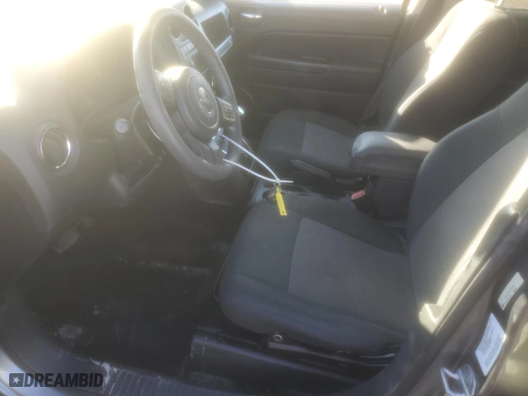 2014 Jeep Compass Sport with VIN 1C4NJCBA9ED593612, listed as a Copart auction lot 44410165 with 125,934 mi miles and Salvage Title. Bid and sale history available at carsss.com. Image 7.