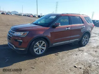 2018 Ford Explorer Limited with VIN 1FM5K7F8XJGA36675, listed as a IAAI auction lot 41537931 with 87,945 mi miles. Bid and sale history available at carsss.com. Image 2.