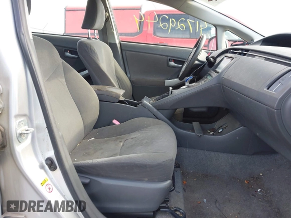 2011 Toyota Prius I with VIN JTDKN3DU8B5339040, listed as a IAAI auction lot 41729244 with 213,628 mi miles. Bid and sale history available at carsss.com. Image 5.
