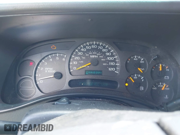 2004 Chevrolet Tahoe LT z VIN 1GNEC13Z44J281353, wystawiony jako IAAI lot #42317558 z przebiegiem 373 908 mil mil oraz . Historia ofert i sprzedaży dostępna na DreamBid. Obrazek 7.
