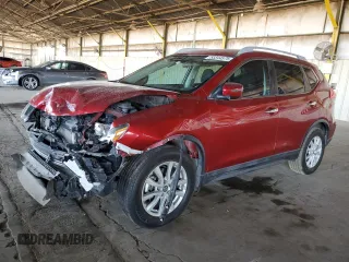 2018 Nissan Rogue SV with VIN 5N1AT2MT6JC768329, listed as a Copart auction lot 53344575 with 60,676 mi miles and Salvage Title. Bid and sale history available at carsss.com. Image 1.
