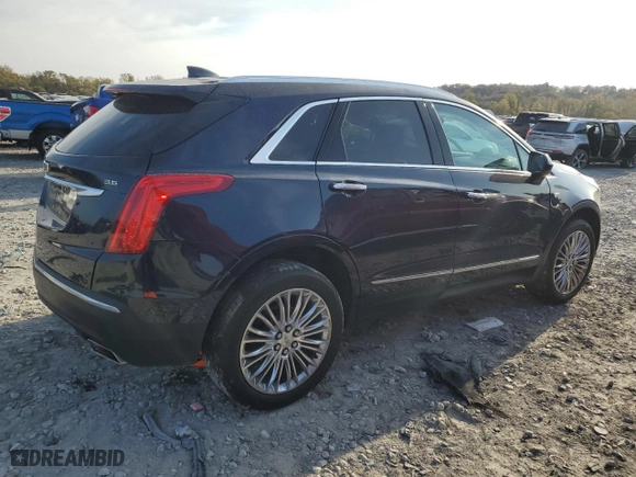 2017 Cadillac XT5 Premium Luxury FWD with VIN 1GYKNCRS1HZ118950, listed as a Copart auction lot 77643964 with NaN miles and Salvage Title. Bid and sale history available at carsss.com. Image 3.