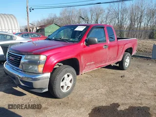 2005 GMC Canyon SLE Z85 with VIN 1GTDT196458264112, listed as a IAAI auction lot 41655505 with 110,529 mi miles. Bid and sale history available at carsss.com. Image 2.