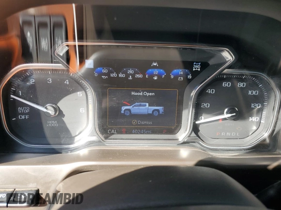 2020 GMC Sierra 1500 Denali with VIN 3GTU9FEL5LG351998, listed as a Copart auction lot 49168395 with 40,245 mi miles and Salvage Title. Bid and sale history available at DreamBid. Image 9.