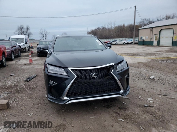 2018 Lexus RX with VIN 2T2BZMCA7JC145274, listed as a Copart auction lot 81988004 with 100,574 mi miles and Salvage Title. Bid and sale history available at carsss.com. Image 5.