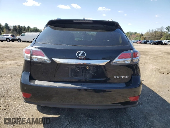 2015 Lexus RX 350 with VIN 2T2BK1BA5FC325901, listed as a Copart auction lot 52309155 with 119,505 mi miles and Salvage Title. Bid and sale history available at DreamBid. Image 6.
