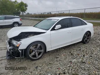 2014 Audi S4 Premium Plus with VIN WAUBGAFL0EA049371, listed as a Copart auction lot 72889024 with 142,574 mi miles and Salvage Title. Bid and sale history available at carsss.com. Image 1.
