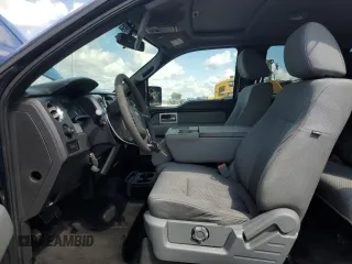 2011 Ford F-150 XL with VIN 1FTFX1EF4BFA67287, listed as a Copart auction lot 64057305 with 185,075 mi miles and Salvage title. Bid and sale history available at DreamBid. Image 7.