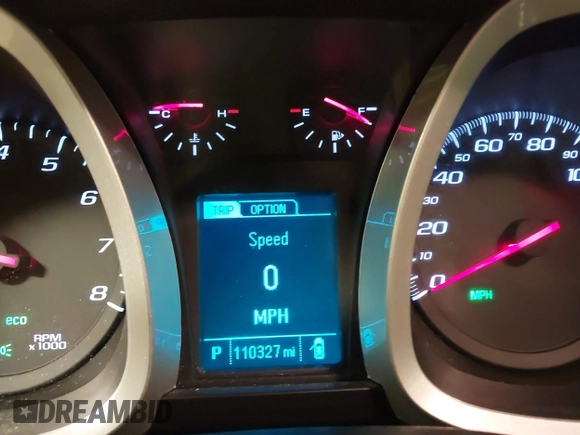 2016 Chevrolet Equinox LT with VIN 2GNALCEK4G6149091, listed as a IAAI auction lot 41881091 with 110,327 mi miles. Bid and sale history available at carsss.com. Image 15.