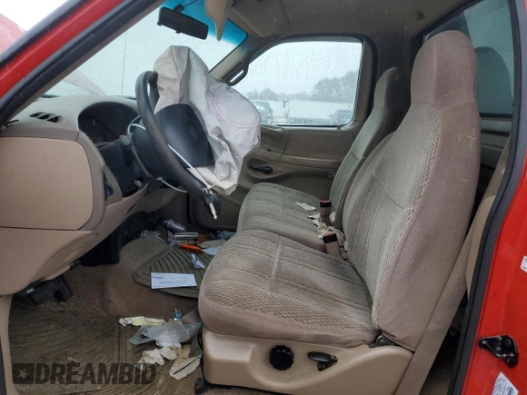1997 Ford F-150 z VIN 1FTDF18W6VKC01671, wystawiony jako Copart lot #51298725 z przebiegiem 153 988 mil mil oraz Nie do naprawy • Non repairable. Historia ofert i sprzedaży dostępna na DreamBid. Obrazek 7.