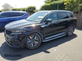 2021 Kia Sorento EX with VIN KNDRH4LG5M5053866, listed as a Copart auction lot 53302885 with 81,004 mi miles and Salvage title. Bid and sale history available at DreamBid. Image 1.